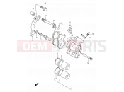 SUZUKI DR350 M (1991) (E01) 41 - FRONT CALIPER (MODEL L/M)