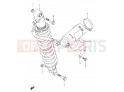 SUZUKI DR350 M (1991) (E01) 44 - REAR SHOCK ABSORBER