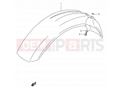 32 - FRONT FENDER - Suzuki DR350 S (1995) (E01)