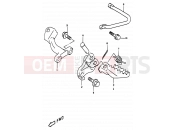 30 - FOOTREST - Suzuki DR350 V (1997) (E01)