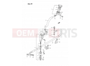 SUZUKI DR350S M (1991) (E02) 49 - REAR MASTER CYLINDER