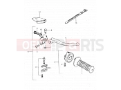 SUZUKI DR500S D (1983) 57 - RIGHT HANDLE SWITCH