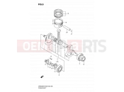 6 - CRANKSHAFT - Suzuki DR650SE K8 (2008) (E03,E28,E33)