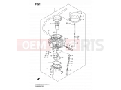 11 - CARBURETOR - Suzuki DR650SE K8 (2008) (E03,E28,E33)