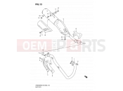 13 - MUFFLER - Suzuki DR650SE K8 (2008) (E03,E28,E33)