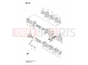 18 - TRANSMISSION - Suzuki DR650SE K8 (2008) (E03,E28,E33)