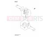29 - HANDLE SWITCH - Suzuki DR650SE K8 (2008) (E03,E28,E33)
