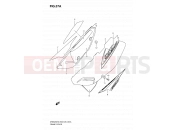 37A - FRAME COVER (MODEL K8/K9/L0) - Suzuki DR650SE K8 (2008) (E03,E28,E33)