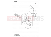 41 - LEFT HANDLE LEVER (MODEL K6/K7/K8/K9) - Suzuki DR650SE K8 (2008) (E03,E28,E33)