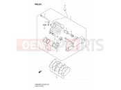 53 - REAR CALIPER - Suzuki DR650SE K8 (2008) (E03,E28,E33)
