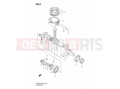 SUZUKI DR650SE K8 (2008) (E24) 6 - CRANKSHAFT