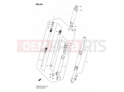 SUZUKI DR650SE K8 (2008) (E24) 44 - FRONT DAMPER