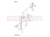 SUZUKI DR650SE K8 (2008) (E24) 53 - REAR MASTER CYLINDER