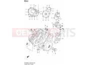SUZUKI DR650SE L2 (2012) (E03,E28,E33) 5 - CRANKCASE COVER