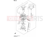 SUZUKI DR650SE L2 (2012) (E03,E28,E33) 12 - CARBURETOR (DR650SEL2 E28)