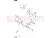 SUZUKI DR650SE L2 (2012) (E03,E28,E33) 40 - FOOTREST