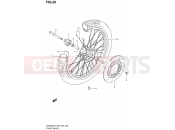SUZUKI DR650SE L2 (2012) (E03,E28,E33) 59 - FRONT WHEEL