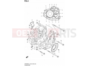 SUZUKI DR650SE L4 (2014) (E03,E28,E33) 4 - CRANKCASE