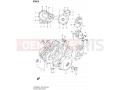 SUZUKI DR650SE L4 (2014) (E03,E28,E33) 5 - CRANKCASE COVER