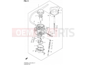 SUZUKI DR650SE L4 (2014) (E03,E28,E33) 11 - CARBURETOR (DR650SEL4 E03)