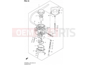 SUZUKI DR650SE L4 (2014) (E03,E28,E33) 13 - CARBURETOR (DR650SEL4 E33)