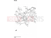 SUZUKI DR650SE L4 (2014) (E03,E28,E33) 36 - FRAME (DR650SEL4 E03)