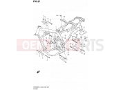 SUZUKI DR650SE L4 (2014) (E03,E28,E33) 37 - FRAME (DR650SEL4 E28)