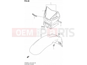 SUZUKI DR650SE L4 (2014) (E03,E28,E33) 48 - HEADLAMP HOUSING