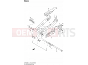 SUZUKI DR650SE L4 (2014) (E03,E28,E33) 62 - REAR SWINGINGARM