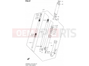 SUZUKI DR650SE L4 (2014) (E03,E28,E33) 57 - FRONT FORK DAMPER