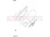 SUZUKI DR650SE L4 (2014) (E24) 36 - FRAME COVER