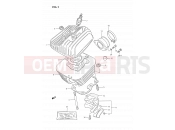 SUZUKI DS80 M (1991) (E24) 1 - CYLINDER
