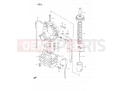 SUZUKI DS80 N (1992) (E03) 5 - CARBURETOR