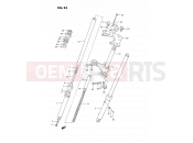 SUZUKI DS80 N (1992) (E24) 23 - FRONT FORK