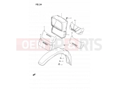 SUZUKI DS80 P (1993) (E03) 24 - HEADLAMP HOUSING