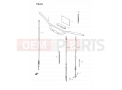 SUZUKI DS80 P (1993) (E03) 26 - HANDLEBAR