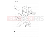 SUZUKI DS80 S (1995) (E24) 24 - HEADLAMP HOUSING