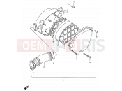 6 - AIR CLEANER - Suzuki DS80 T (1996) (E03,E28,E33)