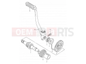 SUZUKI DS80 T (1996) (E24) 12 - KICK STARTER