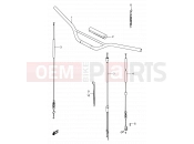 SUZUKI DS80 T (1996) (E24) 24 - HANDLEBAR