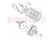 SUZUKI DS80 V (1997) (E03,E28,E33) 9 - CLUTCH