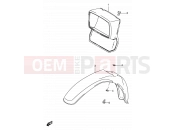 SUZUKI DS80 V (1997) (E24) 23 - HEADLAMP HOUSING