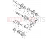 SUZUKI DS80 W (1998) (E03,E28,E33) 10 - TRANSMISSION