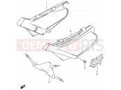 SUZUKI DS80 W (1998) (E03,E28,E33) 22 - FRAME COVER