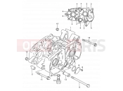 2 - CRANKCASE - Suzuki DS80 W (1998) (E24)