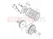 SUZUKI DS80 X (1999) (E24) 9 - CLUTCH