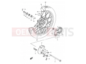 SUZUKI DS80 X (1999) (E24) 30 - FRONT WHEEL