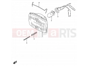 SUZUKI DS80 Y (2000) (E03,E28,E33) 14 - HEADLAMP