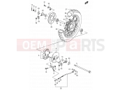 SUZUKI DS80 Y (2000) (E03,E28,E33) 34 - REAR WHEEL