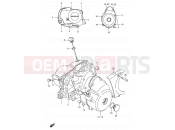 4 - CRANKCASE COVER - Suzuki FB100 / FB100D R (1994)